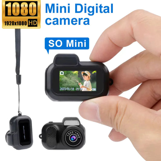 Compact 1080p HD Retro Mini Camera - Perfect Pocket-Sized Gift for Any Occasion!