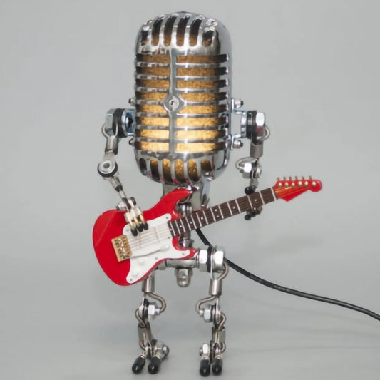 Microphone Robot Lamps